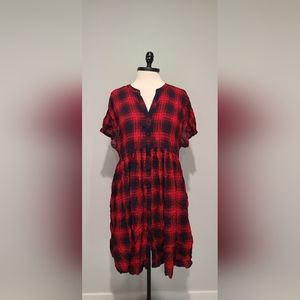 Flannel Dress